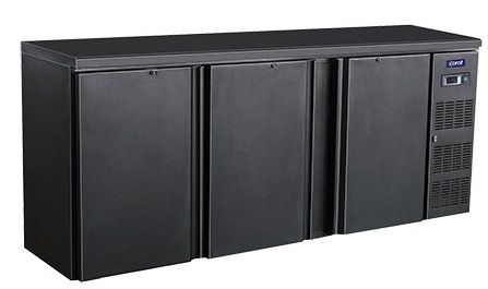 Arrire-bar rfrigr 3 portes pleines battantes CARAT